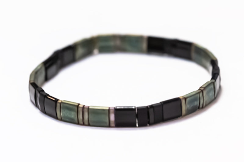 Black Patina Tila Bracelet