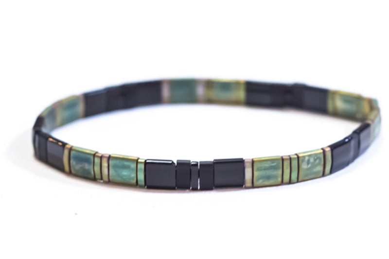 Black Patina Tila Bracelet