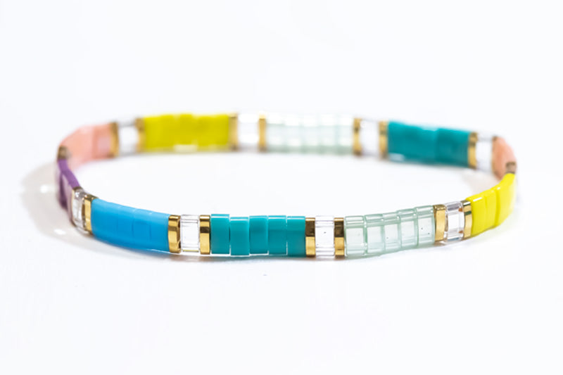 Cotton Candy Tila Bracelet