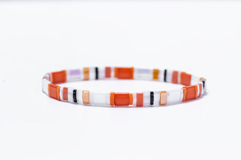 Creamsicle Tila Bracelet