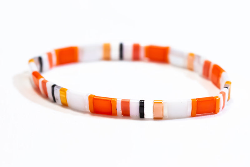 Creamsicle Tila Bracelet