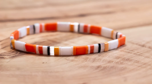 Creamsicle Tila Bracelet