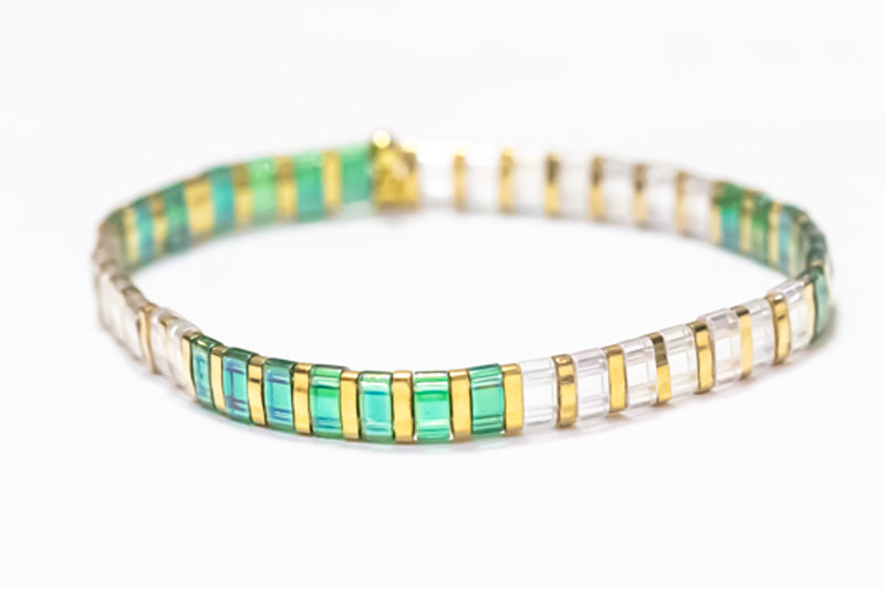 Evergreen Tila Bracelet