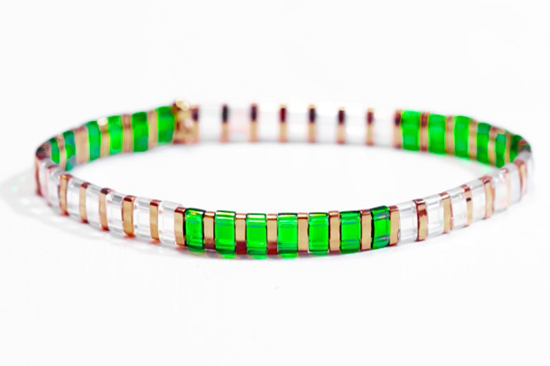 Evergreen Tila Bracelet