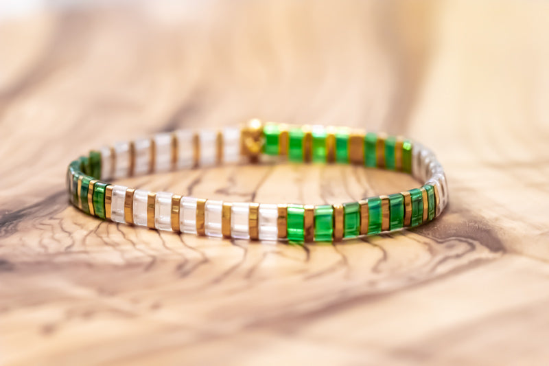 Evergreen Tila Bracelet