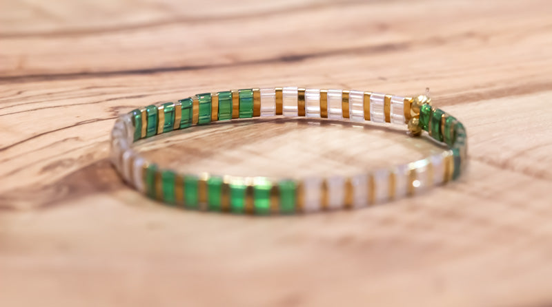 Evergreen Tila Bracelet