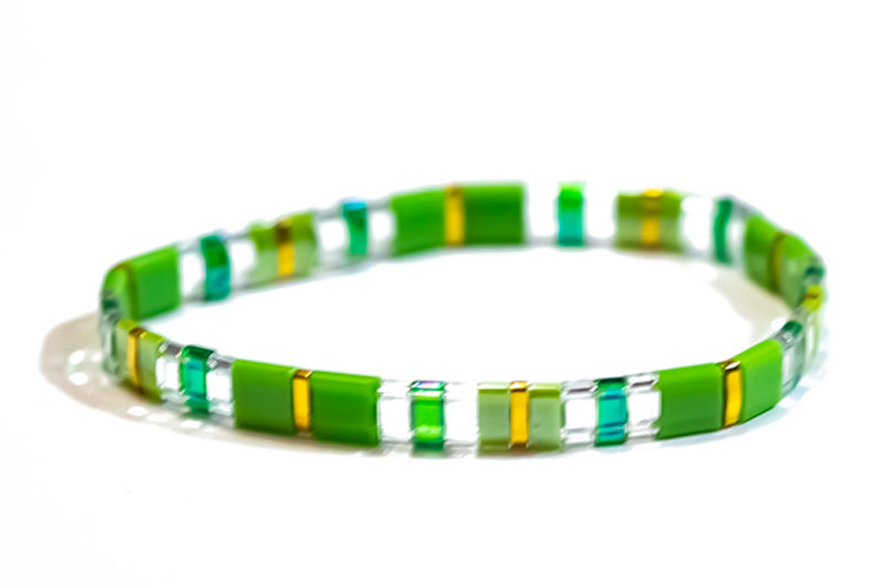 Grassy Tila Bracelet