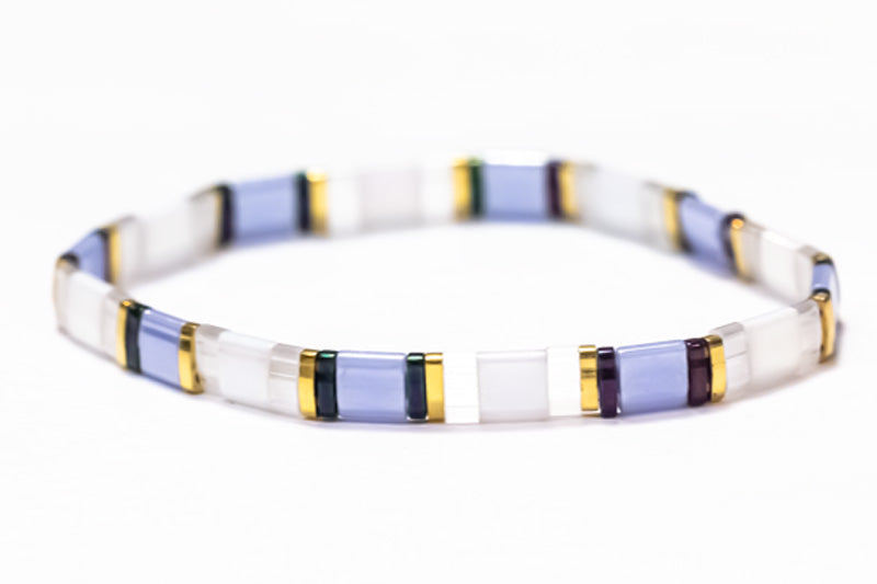 Periwinkle Tila Bracelet