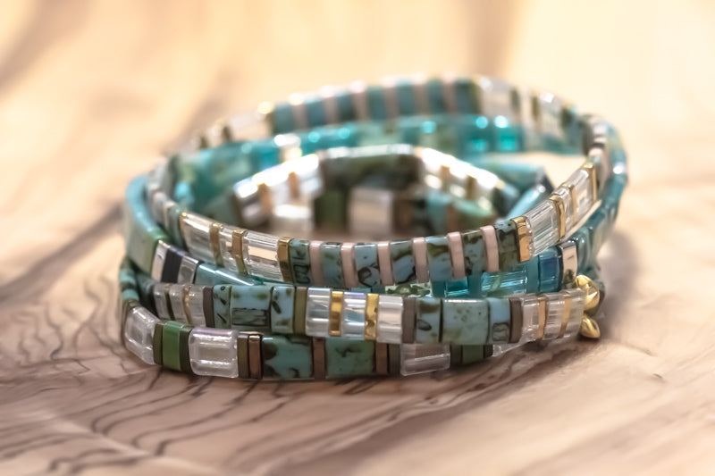 Wedgie Blue Tila Bracelet